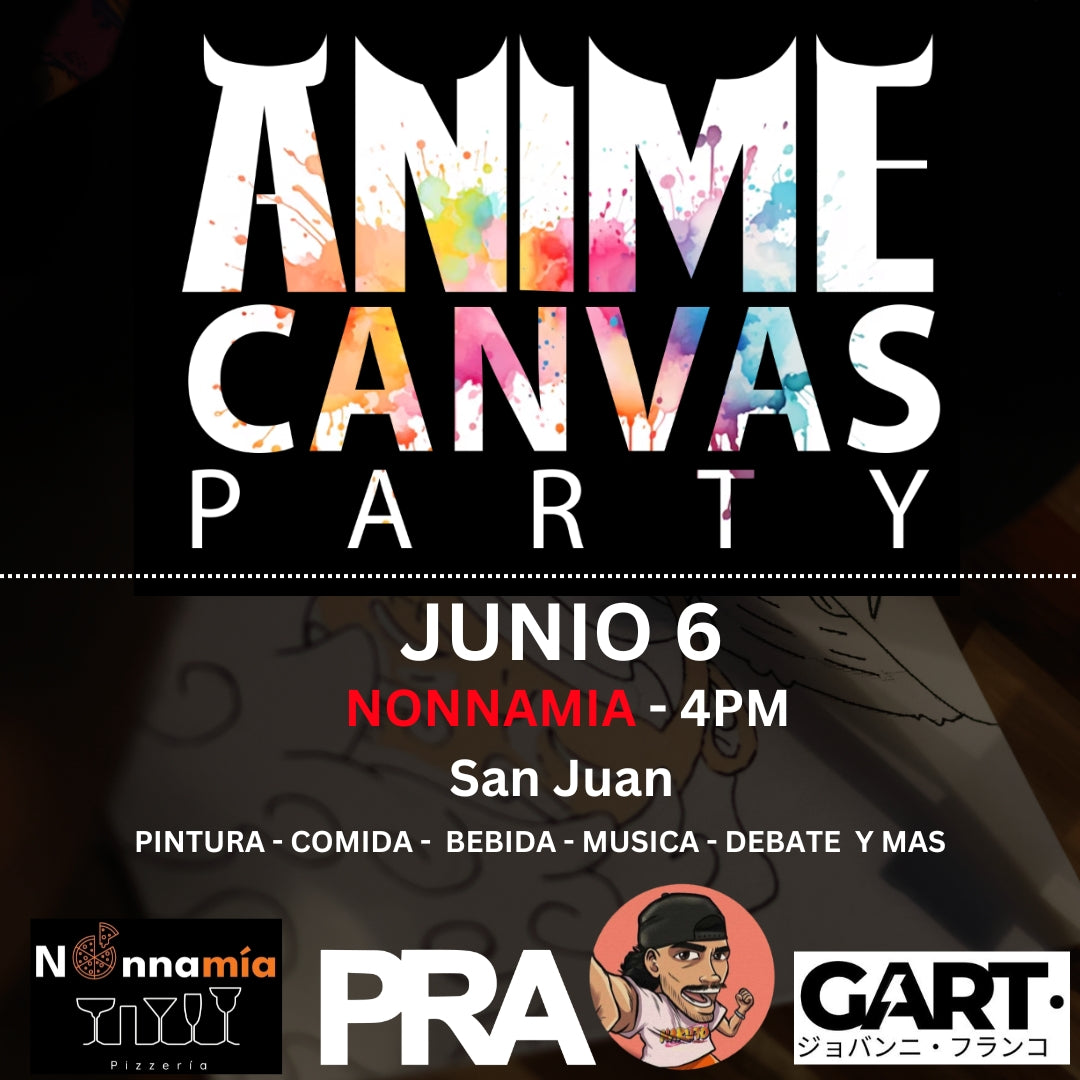 Anime Canvas Party - Compra 2 para descuento