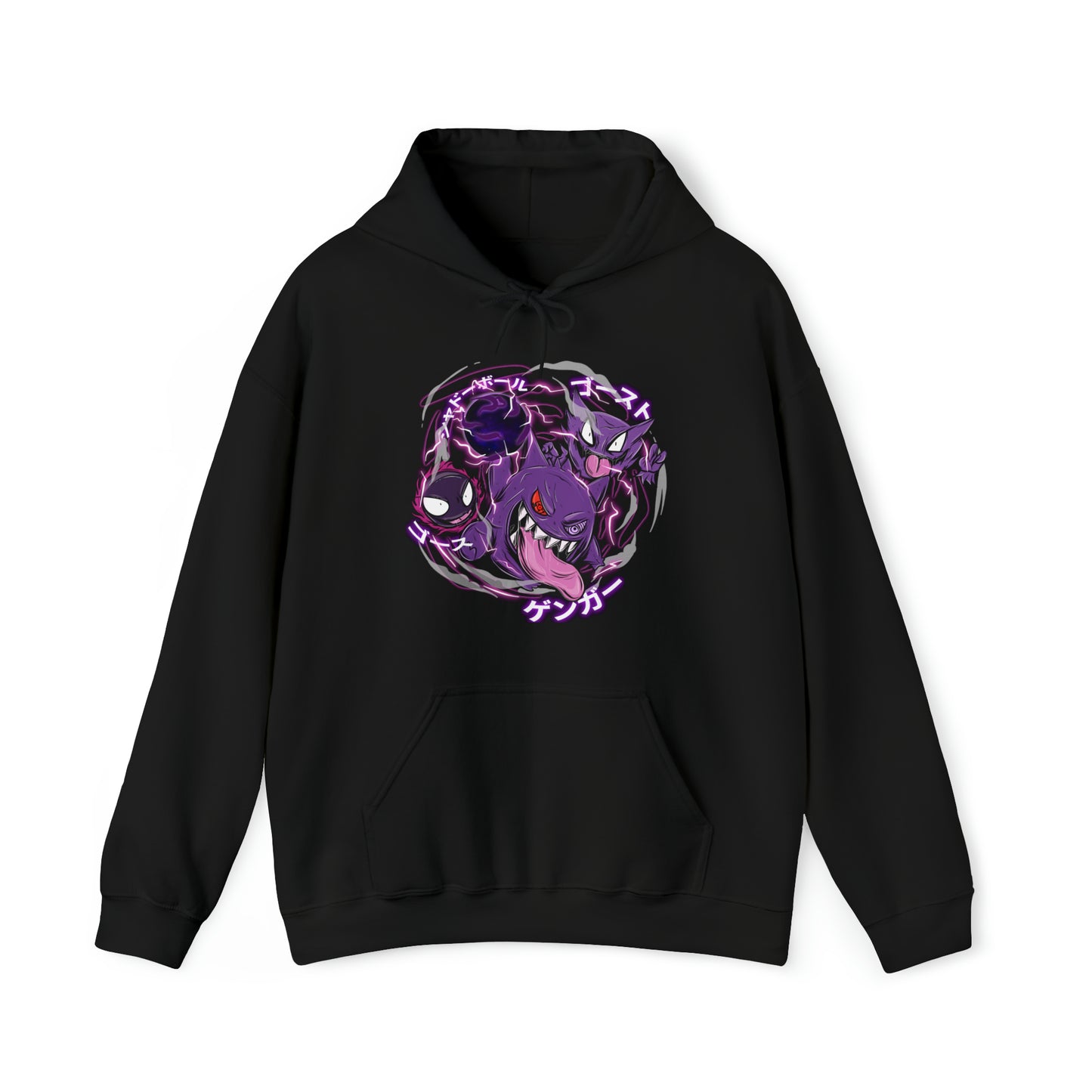 Ghost Type Two-Sided Hoodie