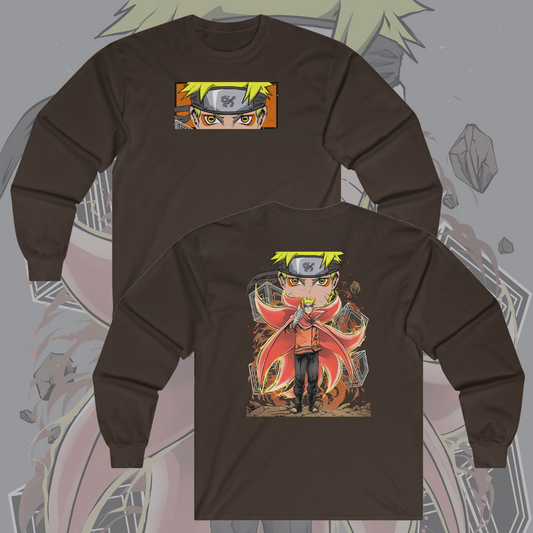 Nine Tailed Sage Two-Sided Long Sleeve Shirt