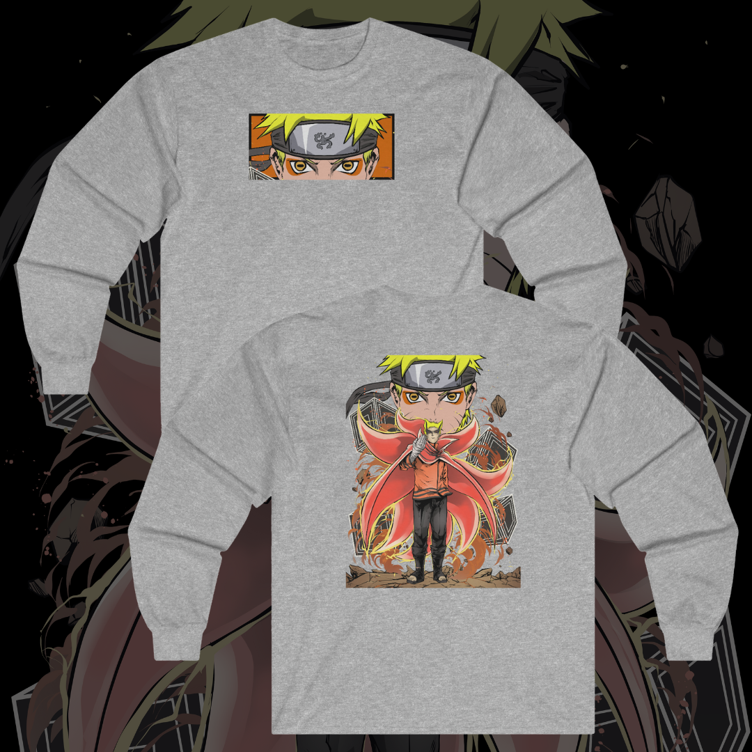 Nine Tailed Sage Two-Sided Long Sleeve Shirt