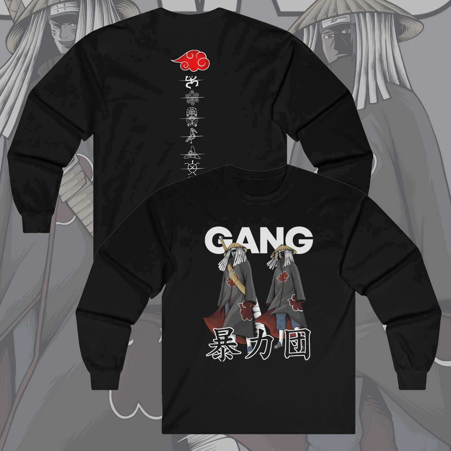 Taino Gang Two-Sided Long Sleeve Shirt