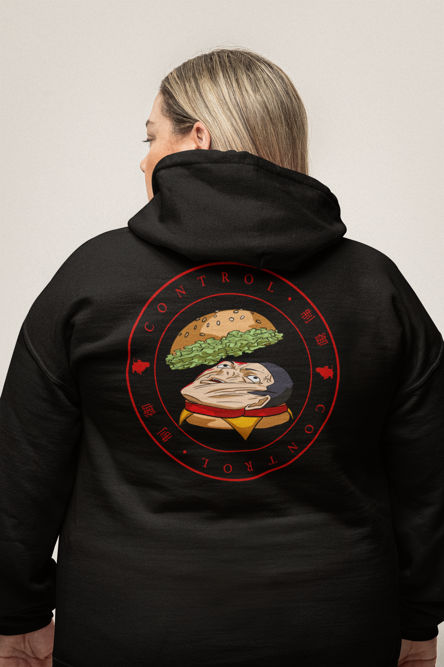 Face Burger Hoodie