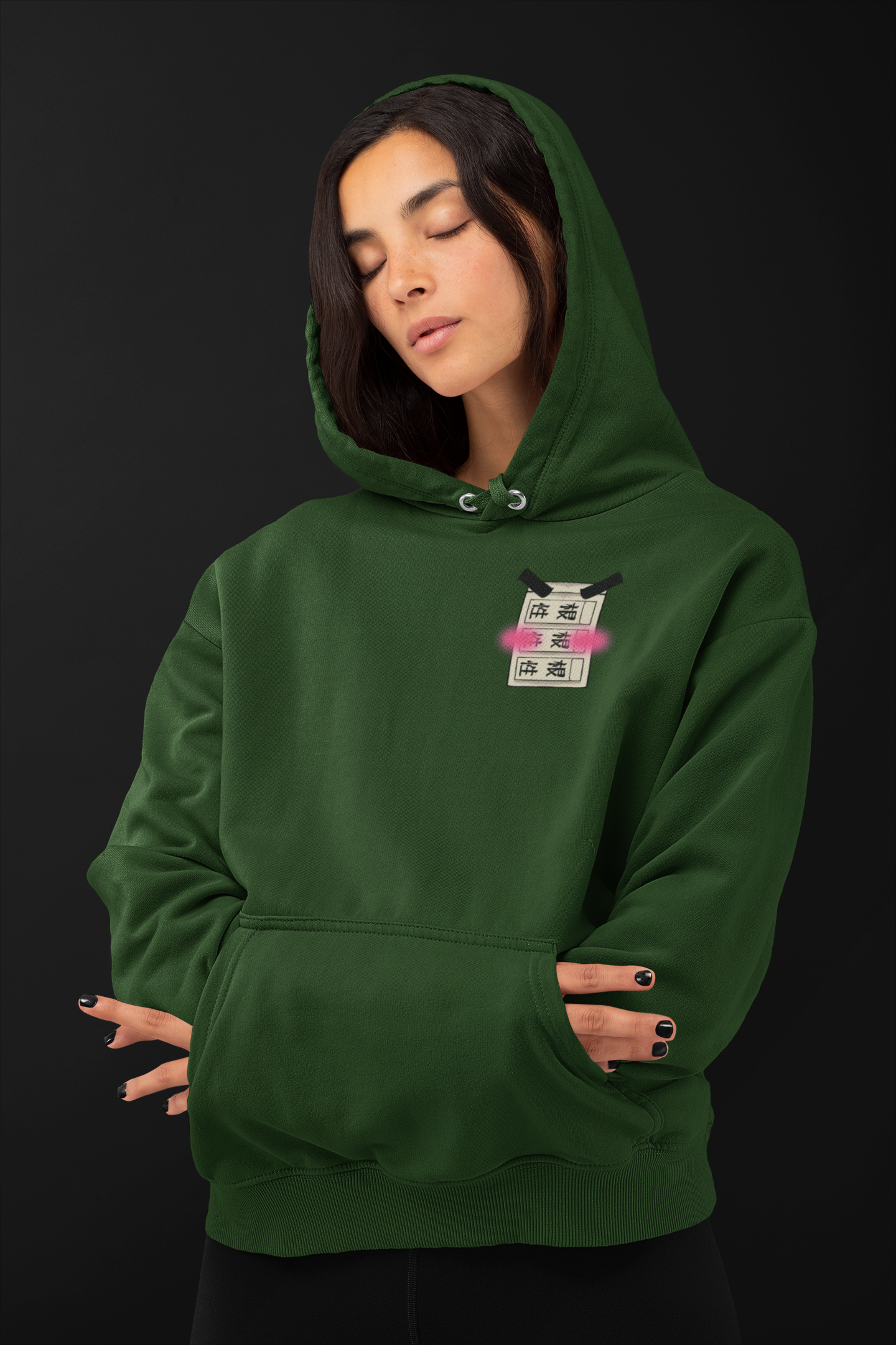 Bushy Brows Two-Sided Hoodie