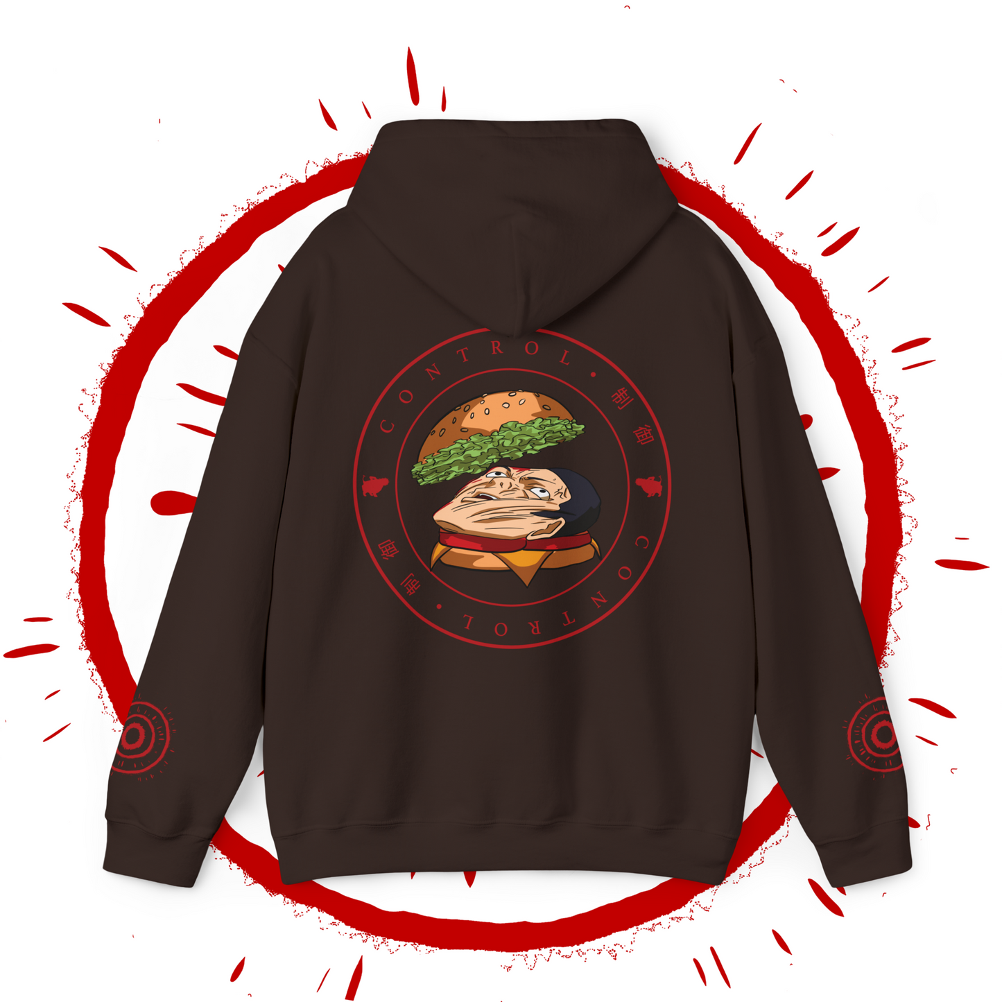 Face Burger Hoodie