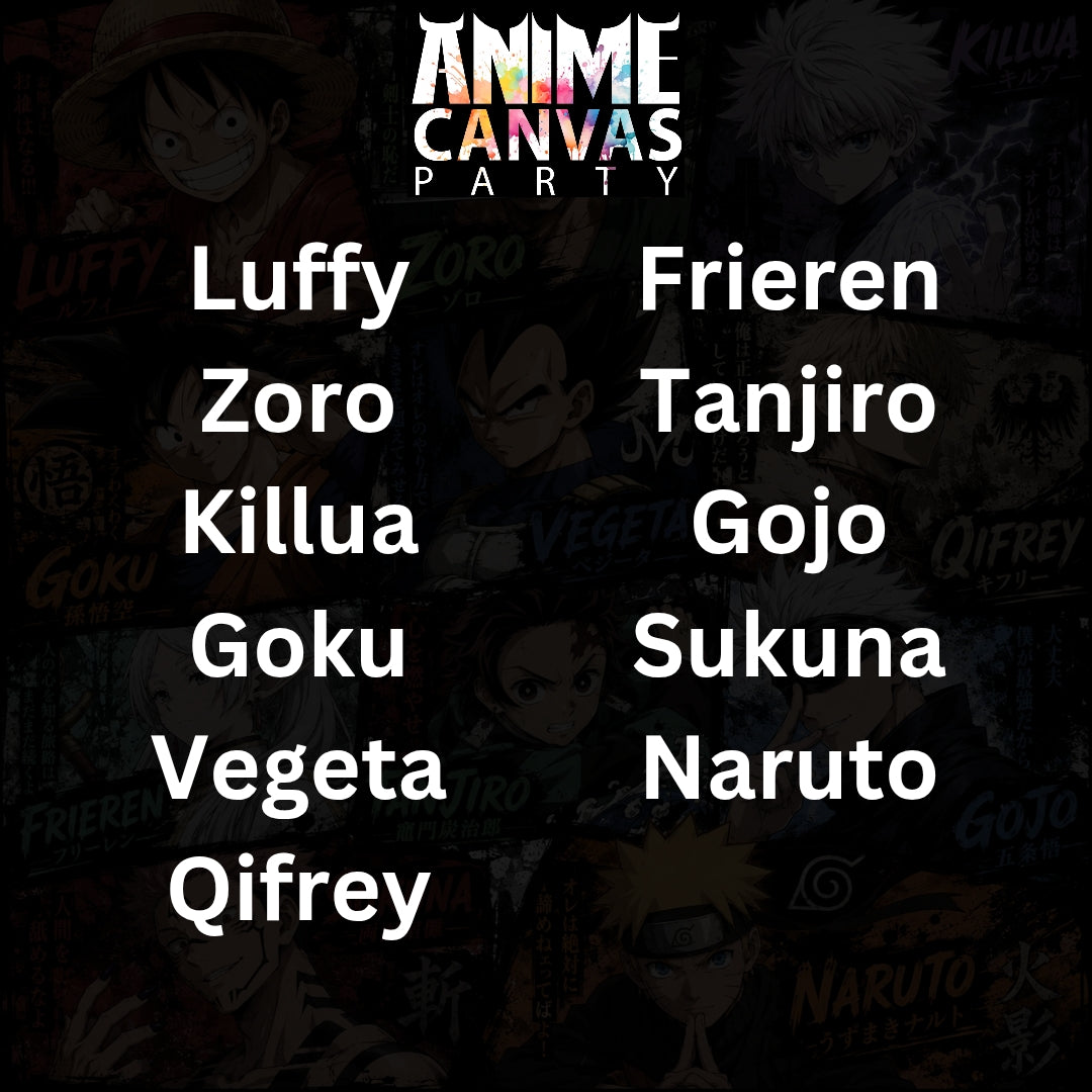 Anime Canvas Party - Compra 2 para descuento