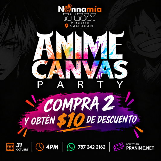 Boleto: TOTE BAG (Anime Canvas Party)